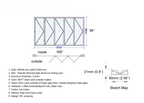 168"W x 96"H CThru Bifold Door