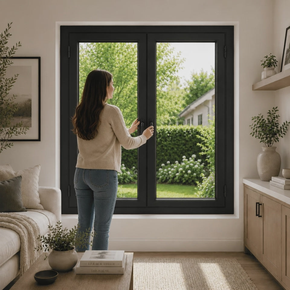 72"W x 36"H CThru Aluminum Casement Window
