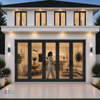 192"W x 80"H CThru Bifold Door